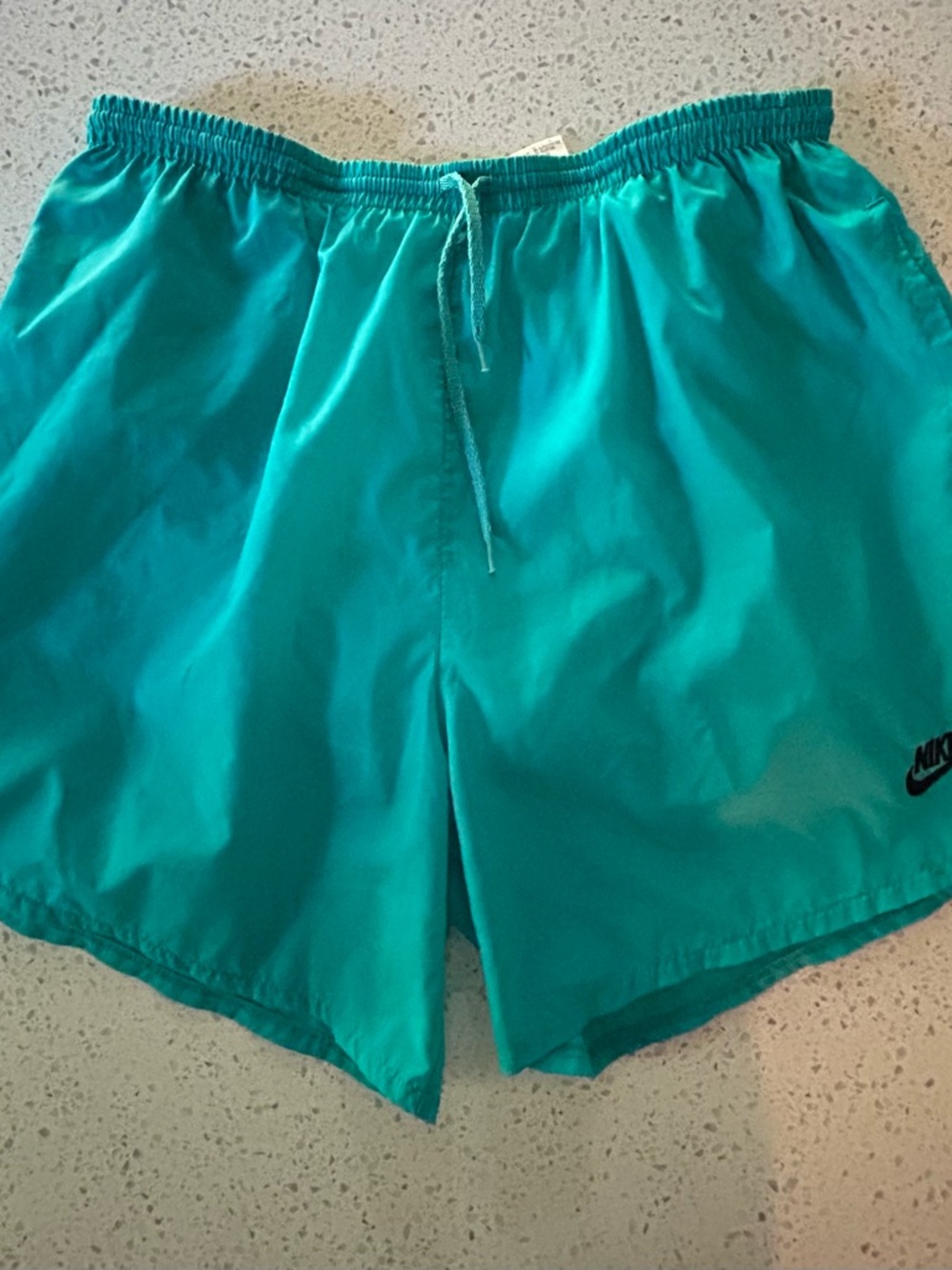 Vintage Nike Teal Swim Shorts